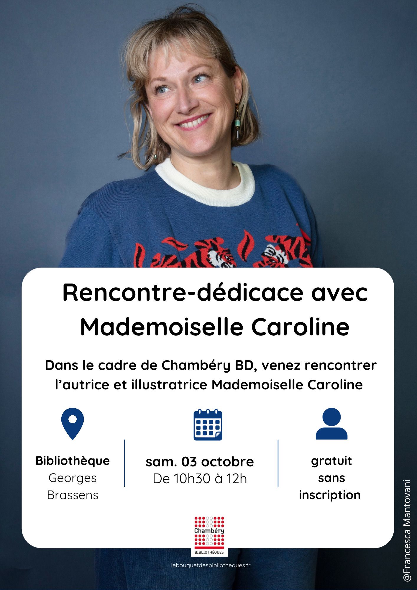 Rencontre avec l'autrice illustratrice Mademoiselle Caroline