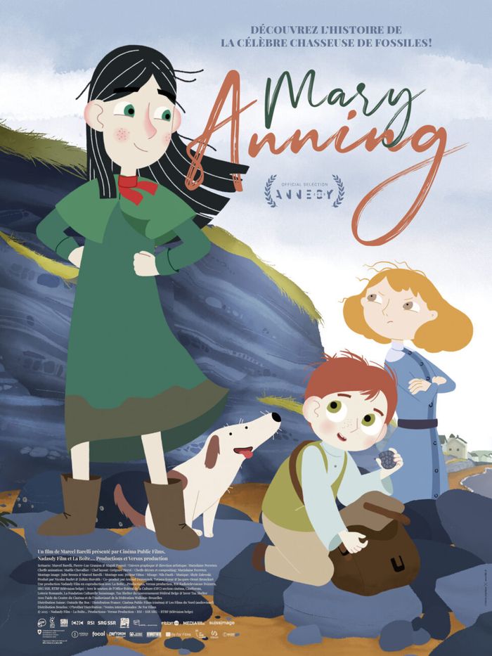 LES CURIEUSES VACANCES  ★ MARY ANNING + CINÉ-ATELIER MODELAGE  | 6+