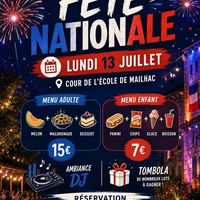 Repas fête nationale