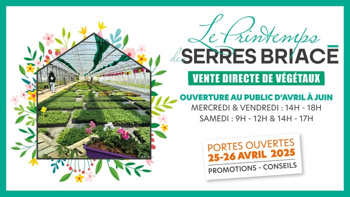 Le printemps des Serres Briacé