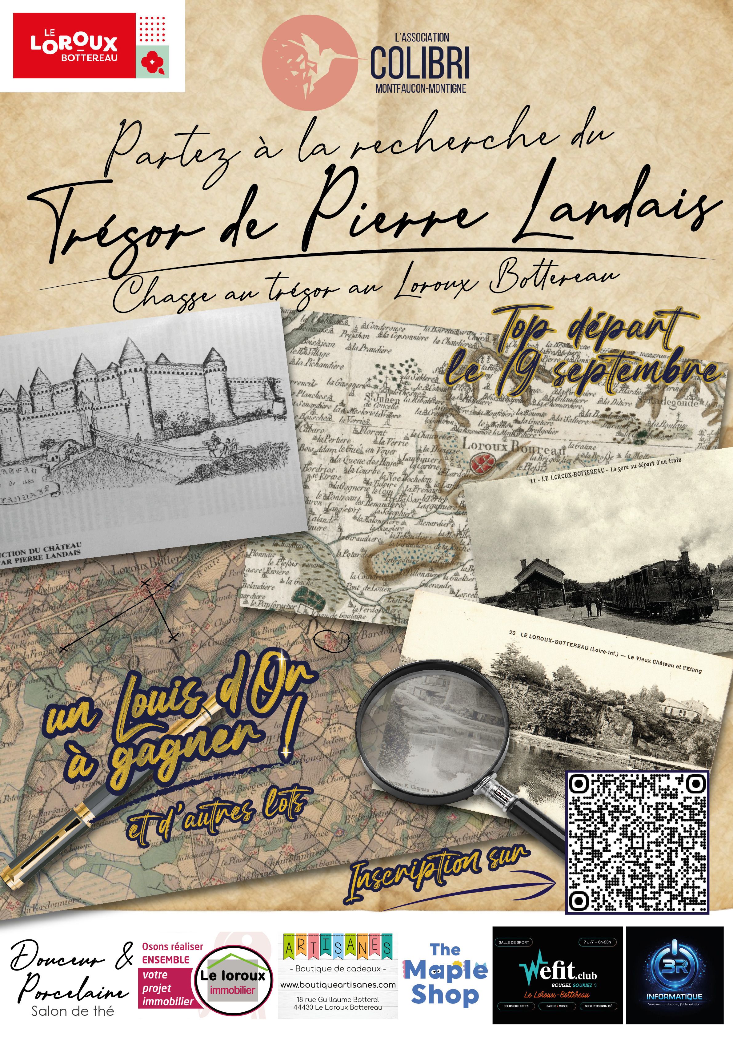 Chasse au trésor, le Trésor de Pierre Landais