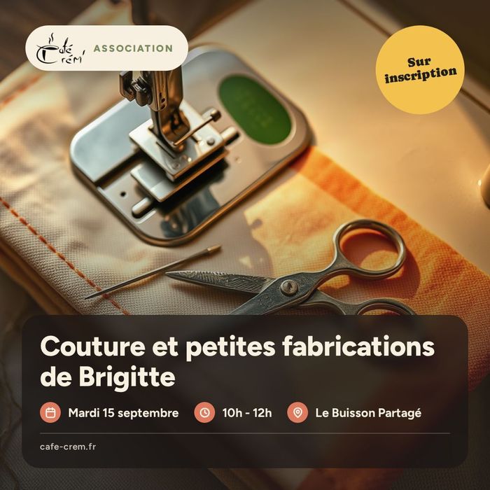 Couture et petites fabrications de Brigitte