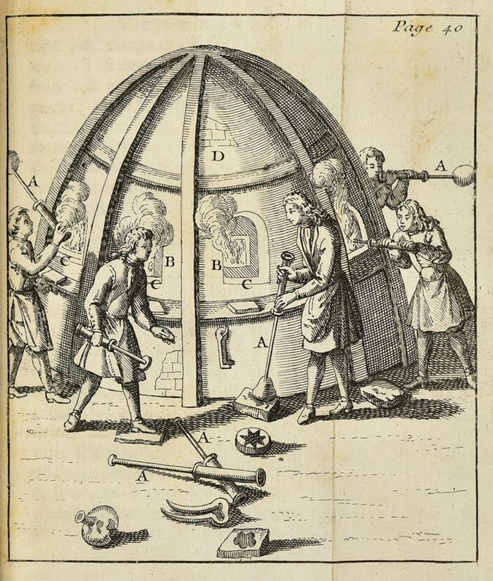 Levez les yeux ! Visite guidée "à la découverte du passé verrier du Cotentin et de la verrerie royale de La Glacerie"