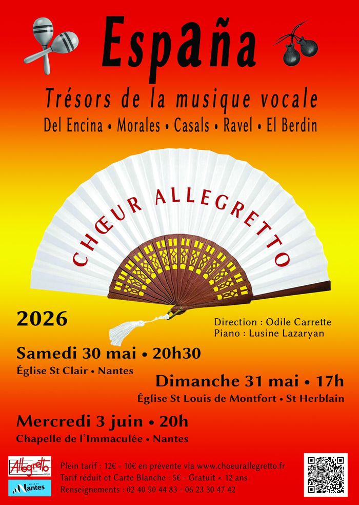 Espagne : le chœur Allegretto dévoile ses trésors de la musique vocale