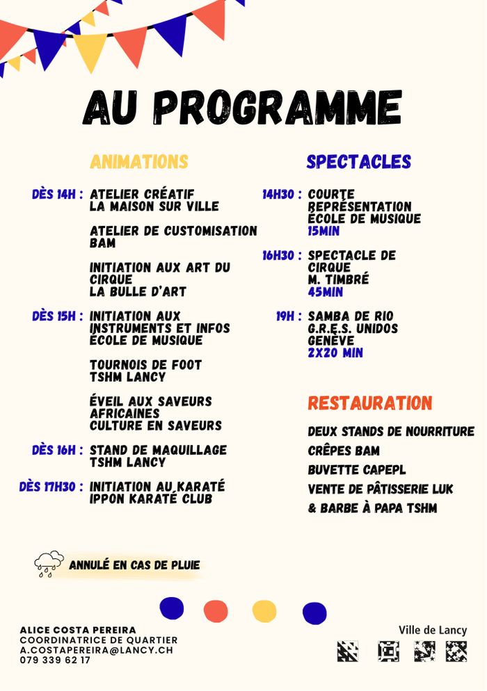 Fête de quartier Surville-Tivoli