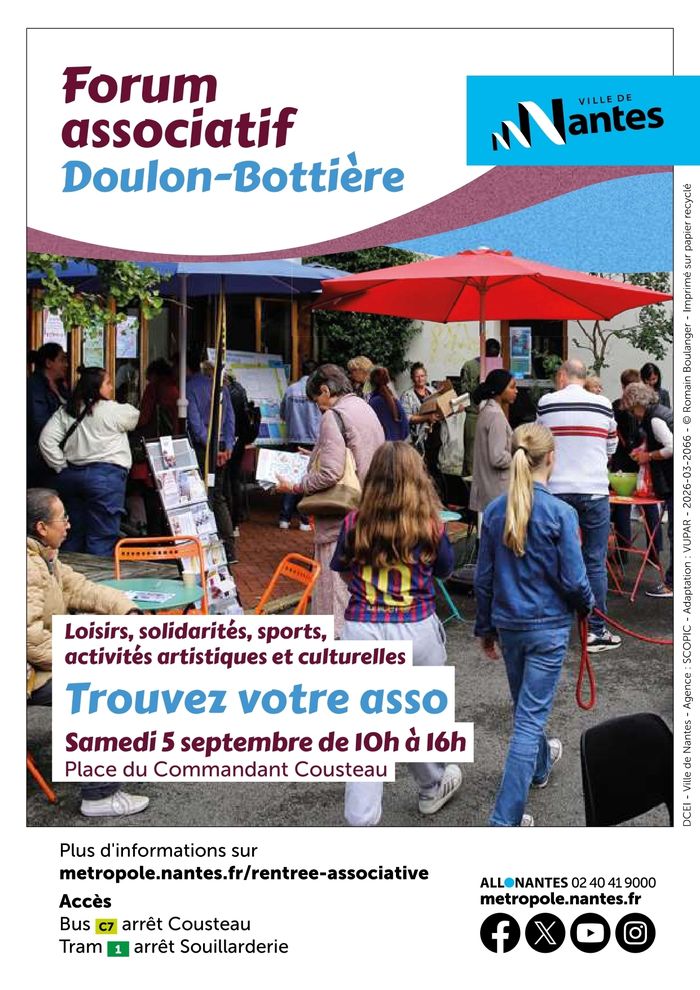 Forum des associations du quartier Doulon-Bottière