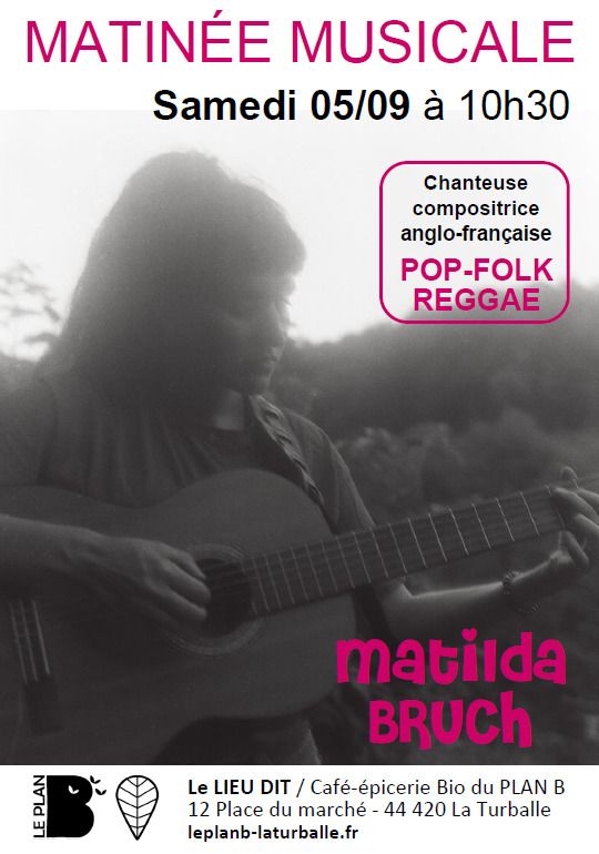 Affiche — Matinée musicale : Matilda BRUCH