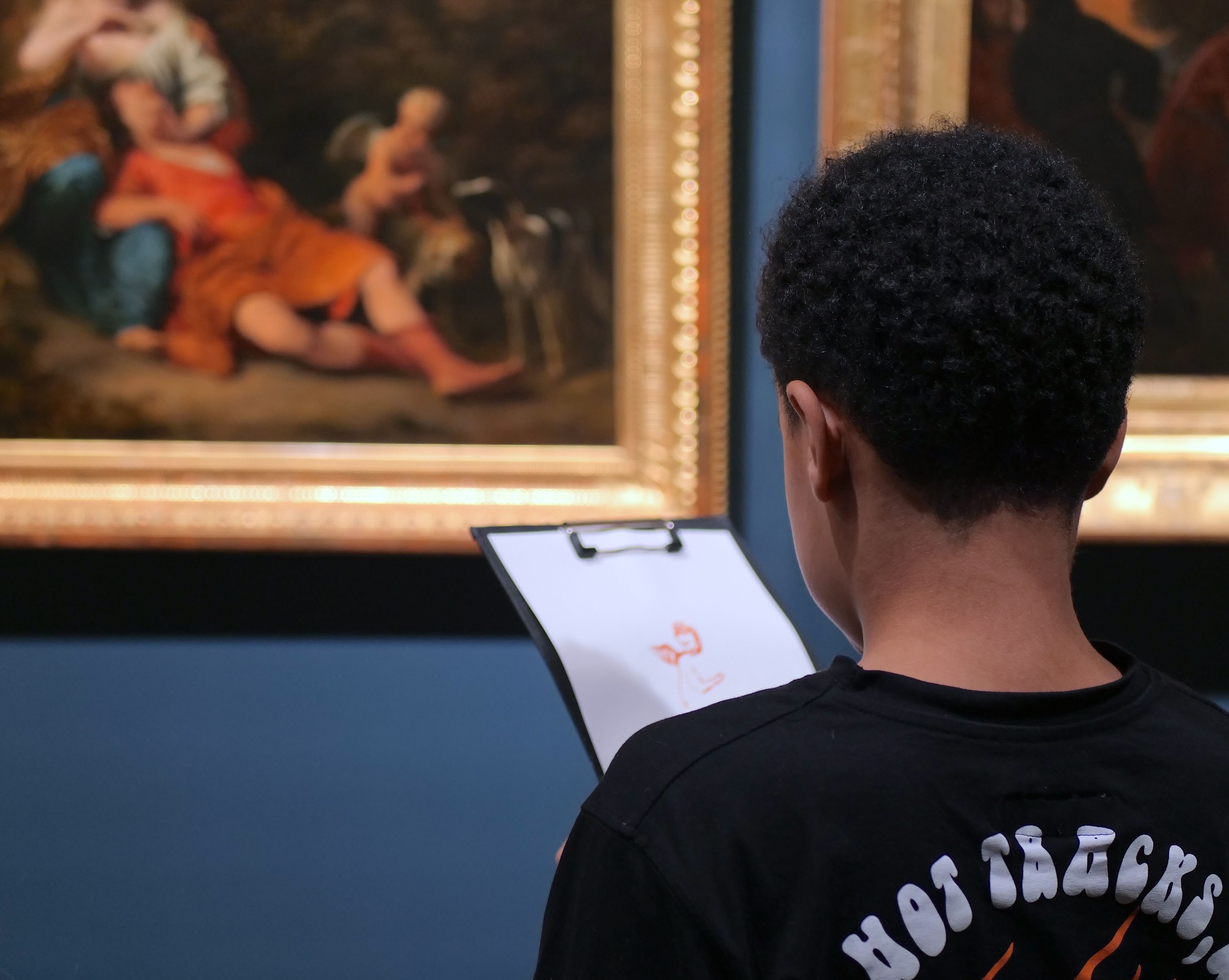 Dessiner au musée Dessiner L'Égypte