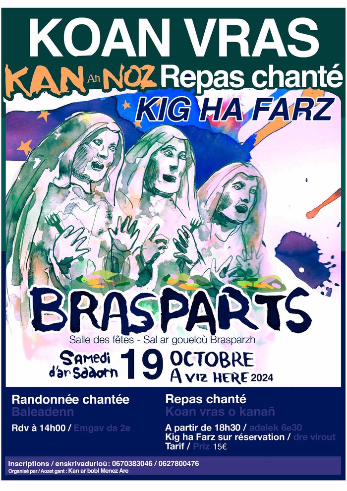 Kan an Noz : Grand repas chanté et balade à Brasparts