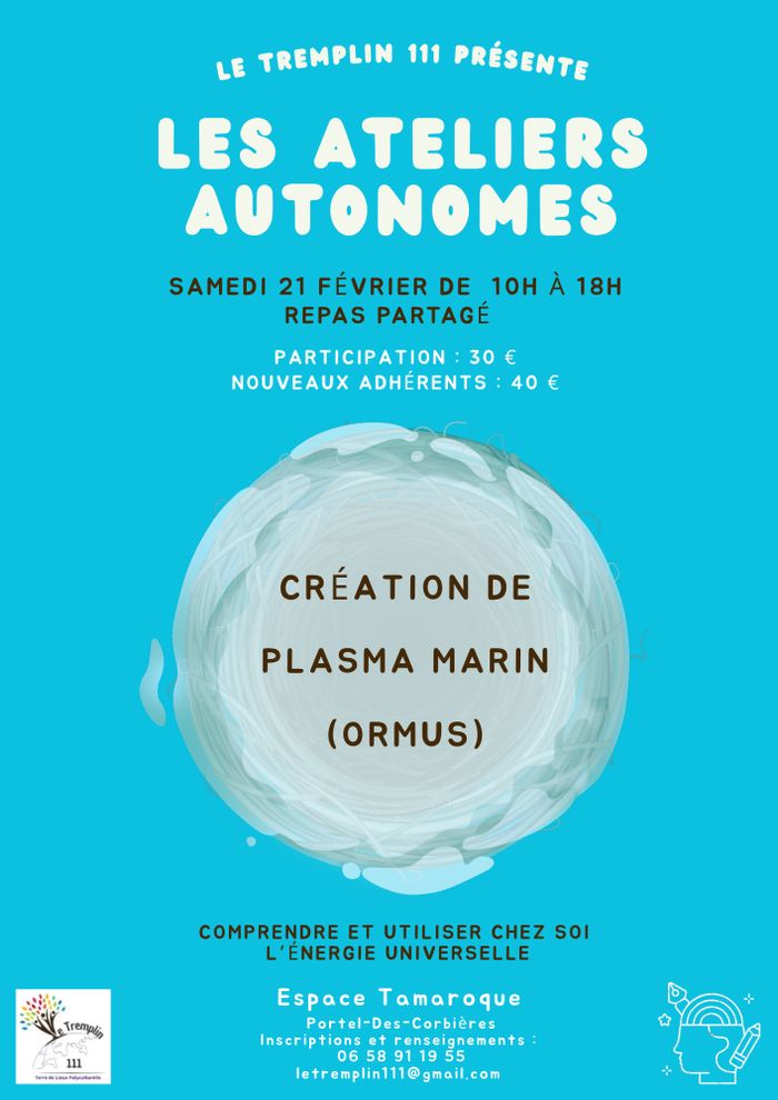 Atelier autonome :  Fabrication d’Ormus