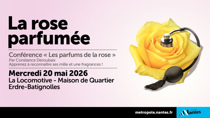 Conférence "Les parfums de la rose"