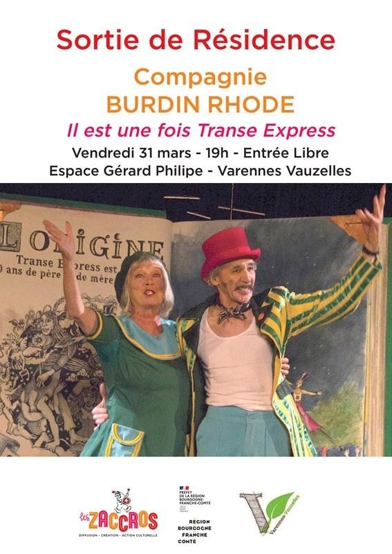 SORTIE DE RESIDENCE  Cie BURDIN RHODE