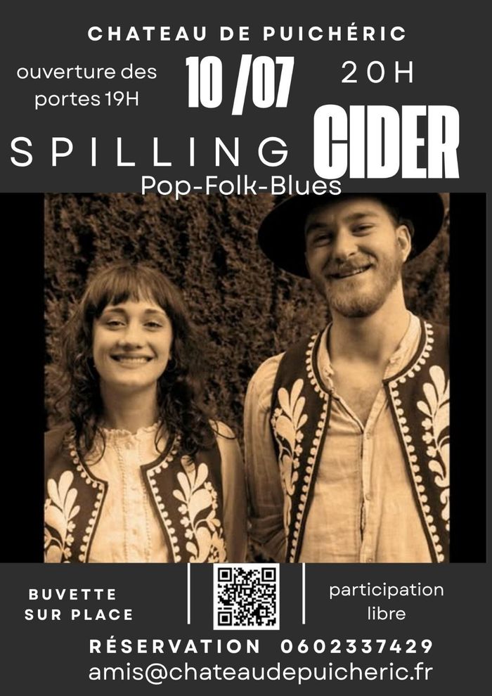 Spilling Cider en concert au château de Puichéric