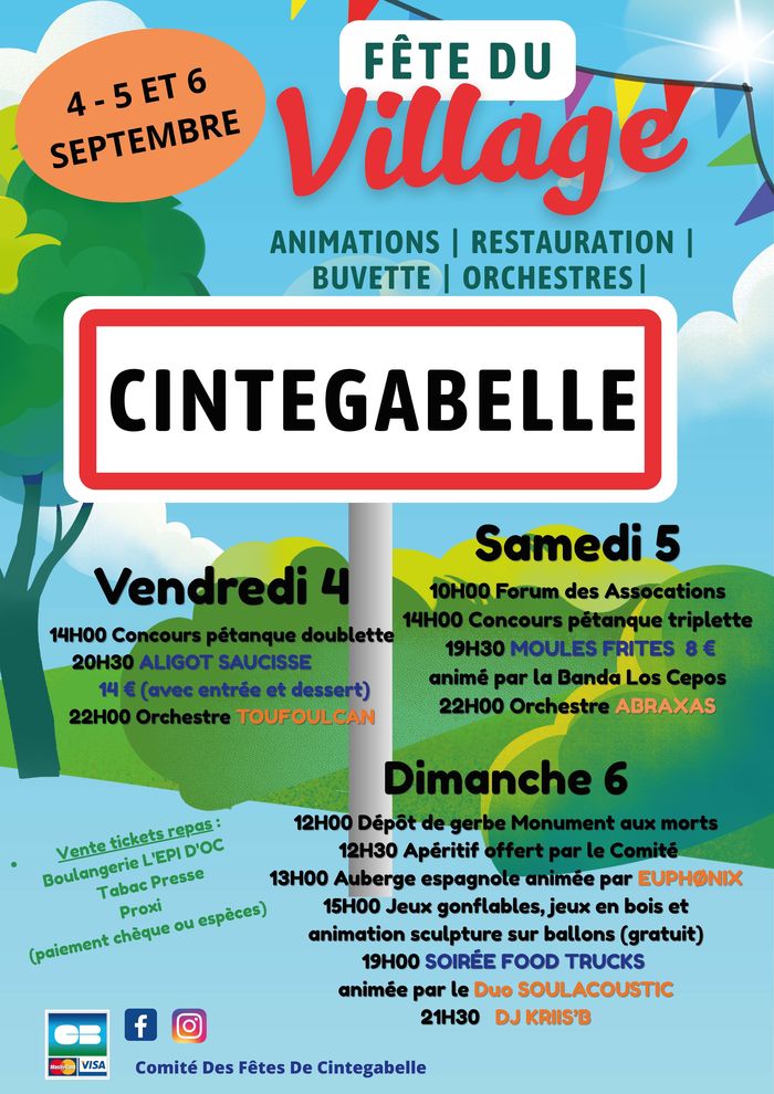 Fête locale de Cintegabelle