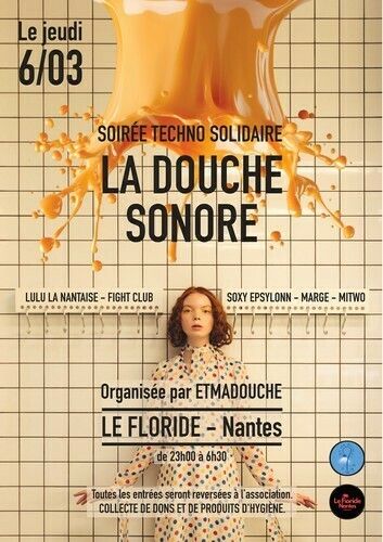 La Douche Sonore - Soirée techno solidaire