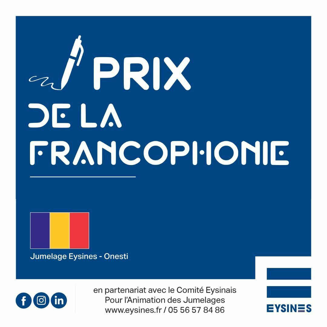Prix de la Francophonie Pierre Brana 2026
