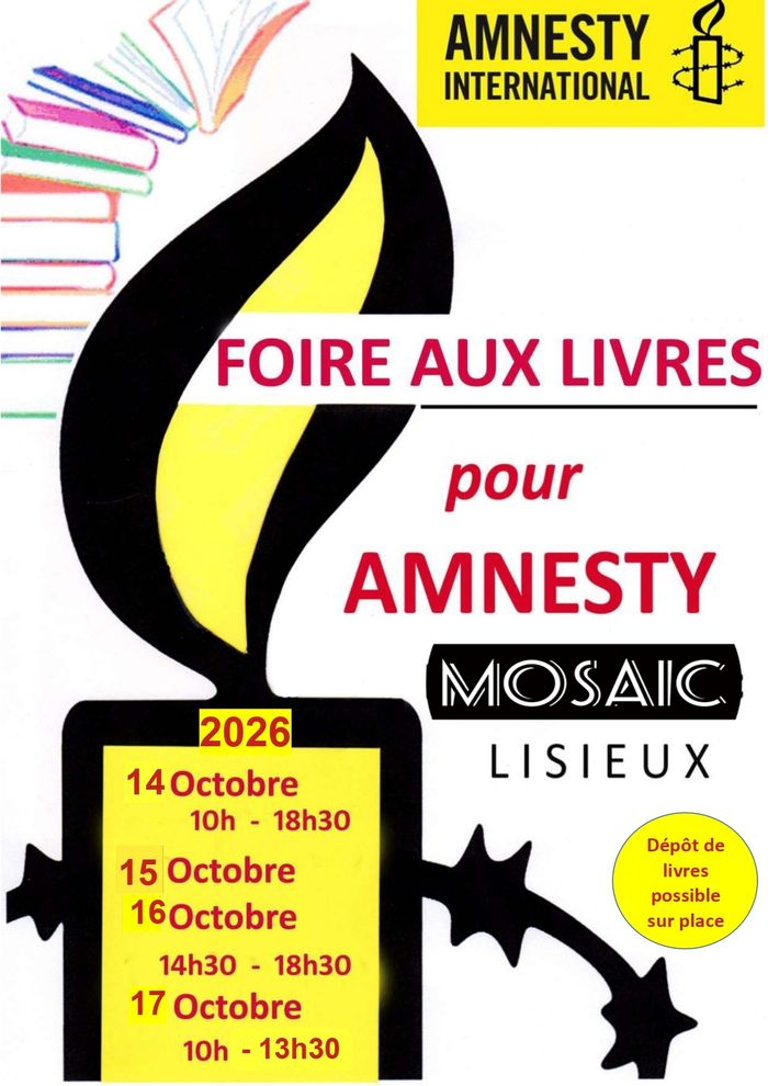 affiche de FOIRE AUX LIVRES