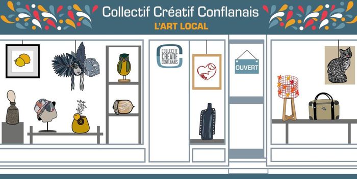 Artisanat par le Collectif Créatif Conflanais