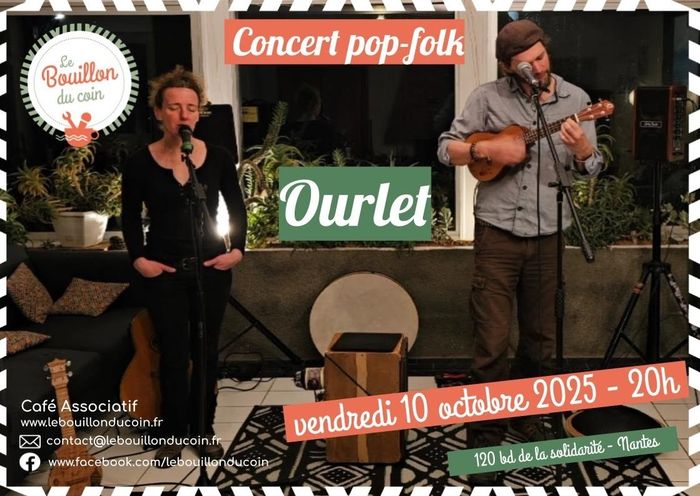 Concert Ourlet | Duo Pop Folk