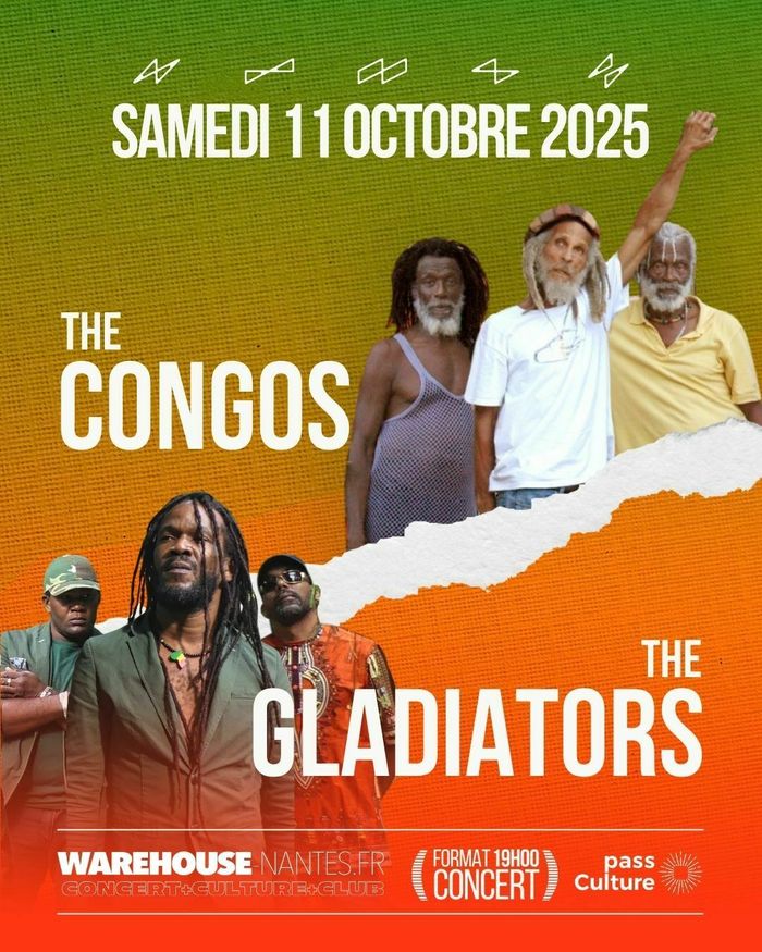 The Congos & The Gladiators en concert à Nantes !