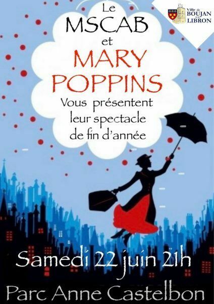 Spectacle du Mscab sur le thème Mary Poppins