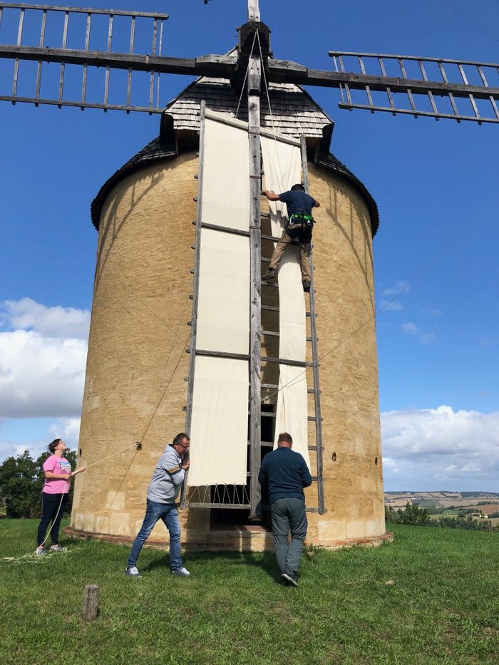 Visite guidée du moulin de Gensac