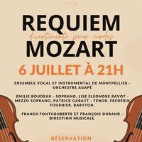 Requiem Mozart- Divertimento pour cordes