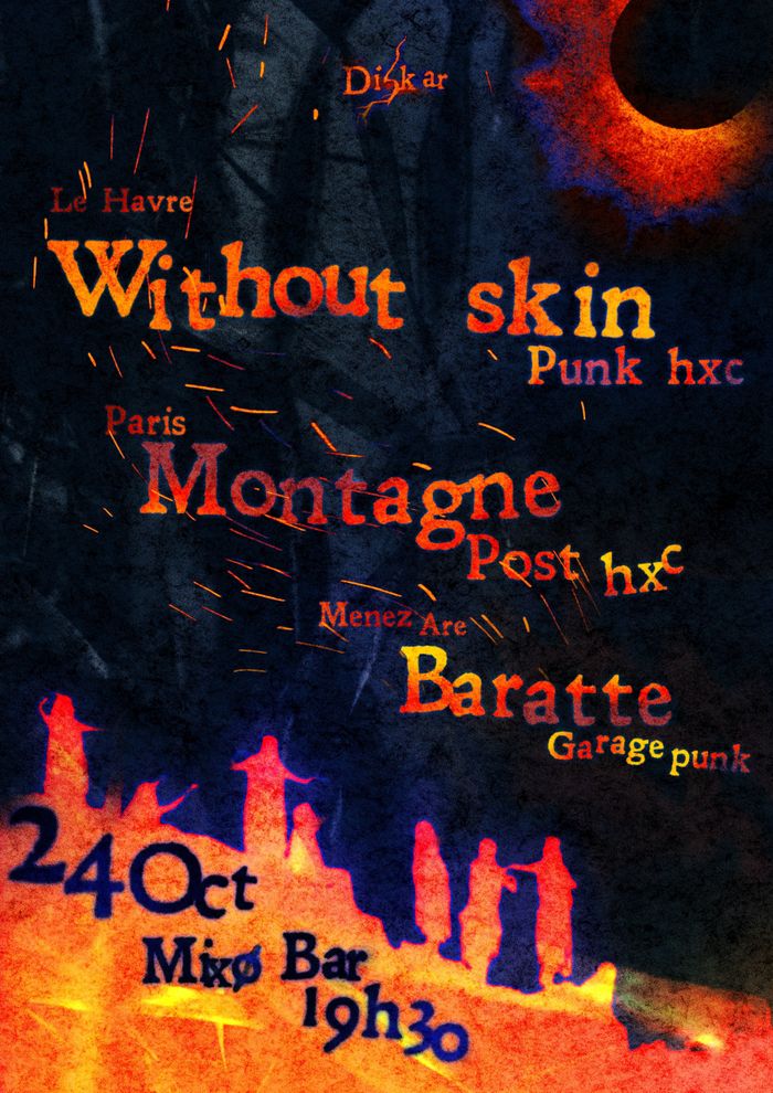 Collectif Diskar x Without Skin+Montagne+Baratte