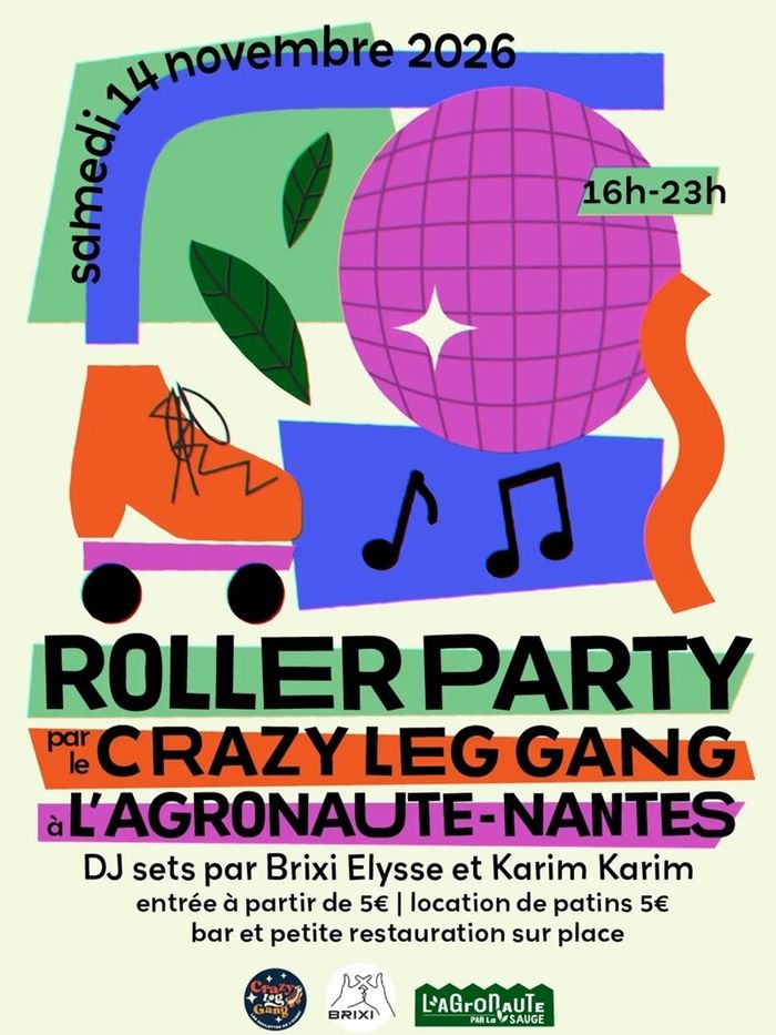 Roller Party à l'Agronaute