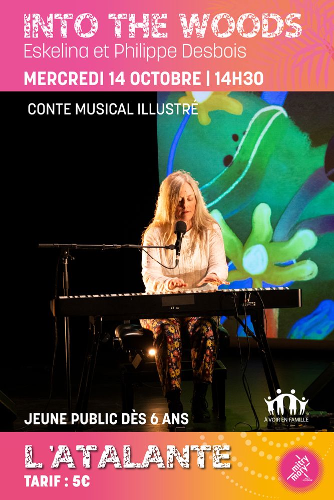 Conte musical illustré, dès 6 ans. Mercredi 14 octobre à 14h30 à L'Atalante