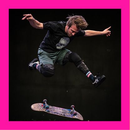 Affiche — WHAT WE TALK ABOUT WHEN WE TALK ABOUT SKATEBOARDING OU COMMENT JE SUIS DEVENU DANSEUR · Benoit Canteteau · BAL#4