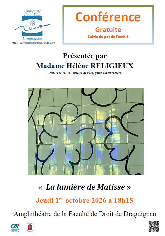 Conférence - Université pour tous