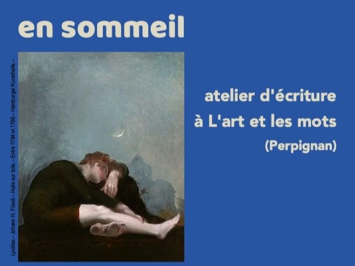 Atelier d'écriture "En sommeil"