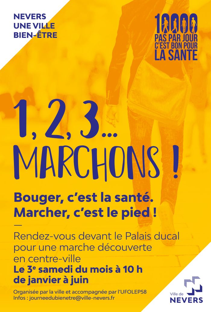 1,2,3... Marchons !