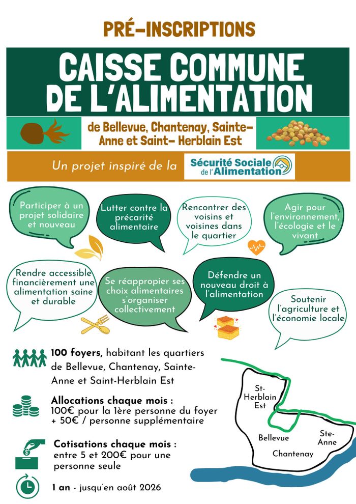 Caisse Commune de l'Alimentation - Réunion d'information