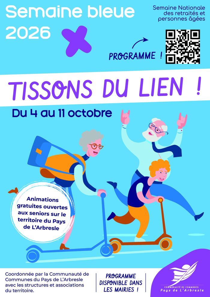 La semaine Bleue 2026 - La marche bleue Bessenay 2026