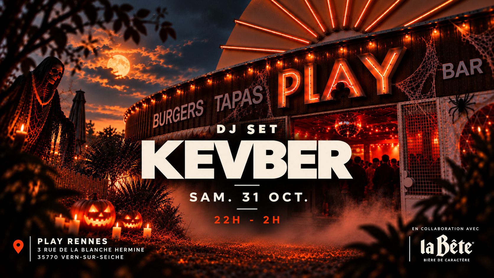 KEVBER au PLAY Rennes X La Bête