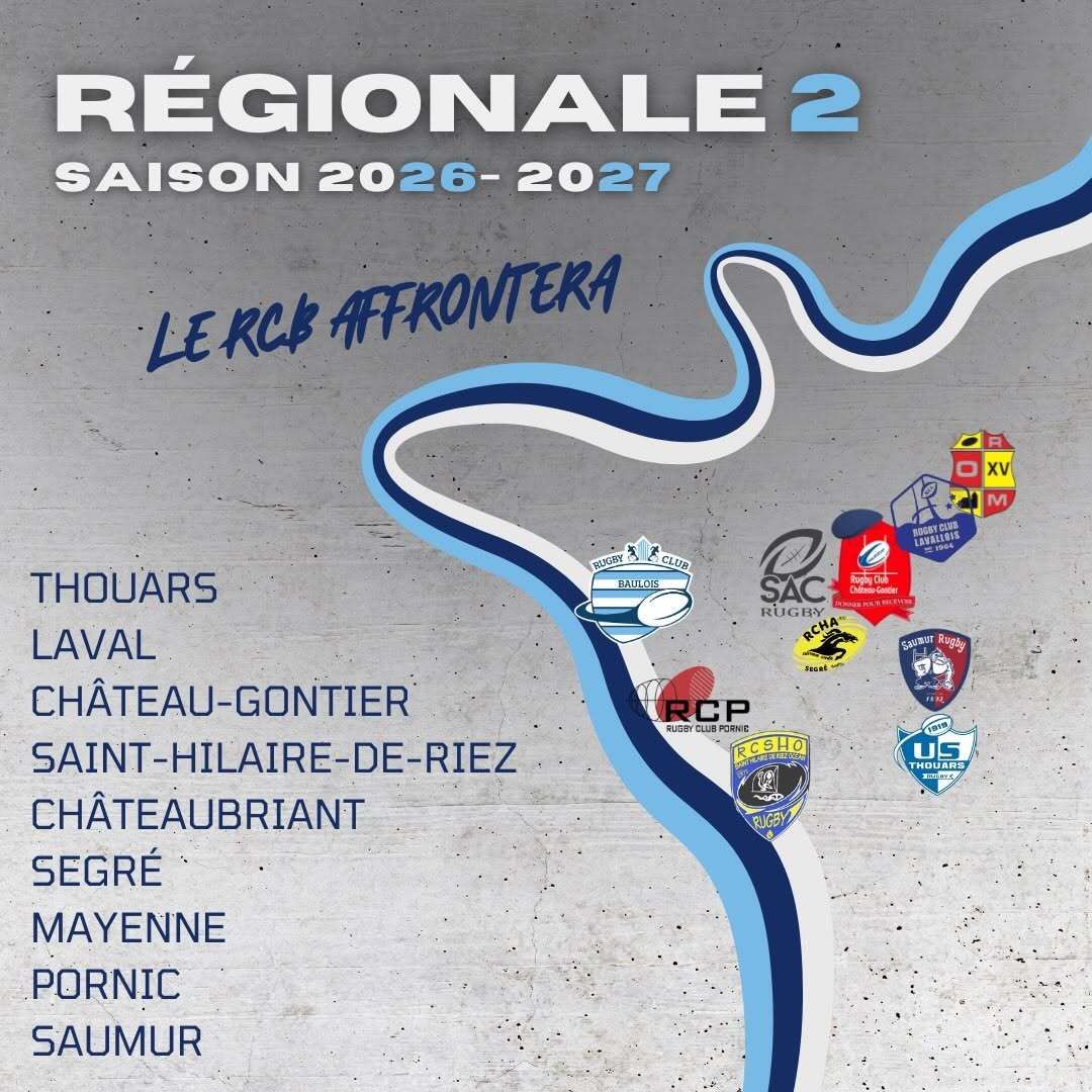 Rugby Club Baulois Home Matches (Régionale 2)
