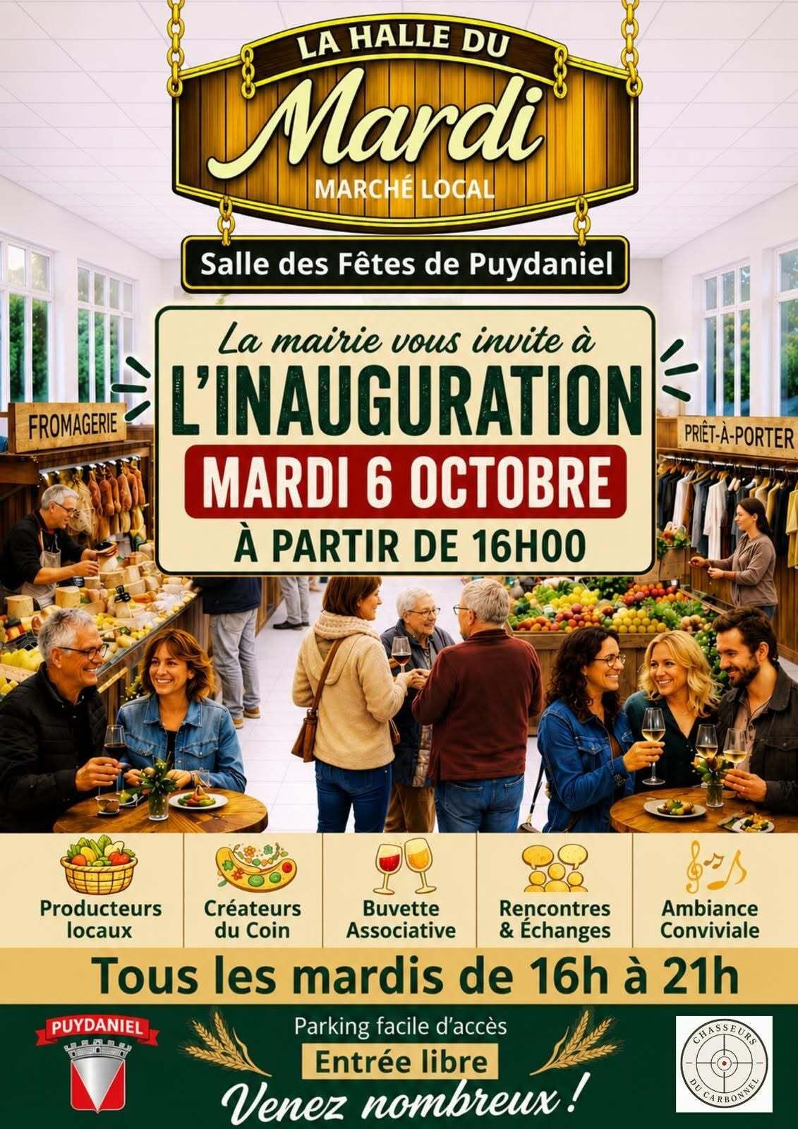 La Halle du Mardi I Puydaniel