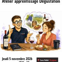 Atelier apprentissage dégustation vin
