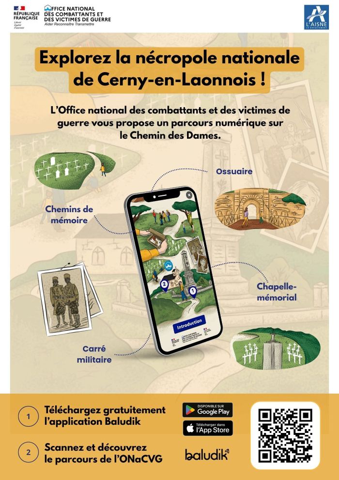 Parcours Baludik : À la découverte de la nécropole nationale de Cerny-en-Laonnois
