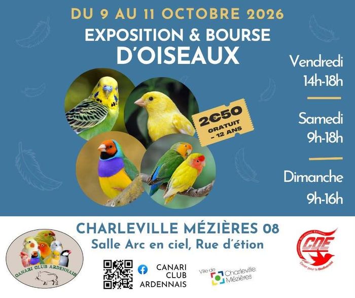 Exposition d'oiseaux de volières