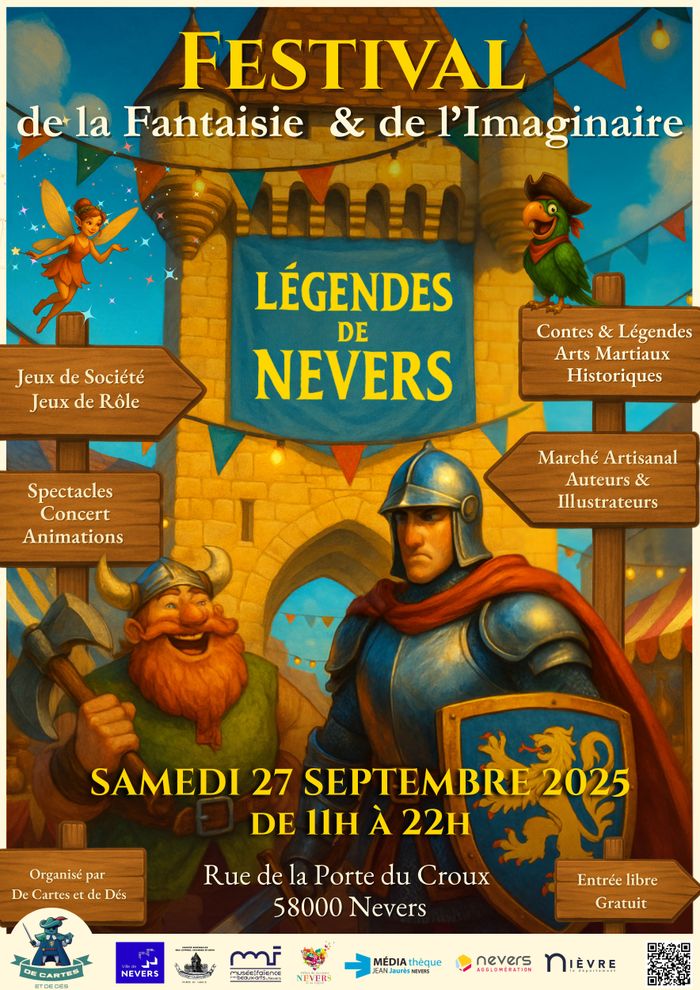 Légendes de Nevers : le festival de l'imaginaire et de la fantaisie