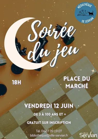 Soirée du Jeu – Servian