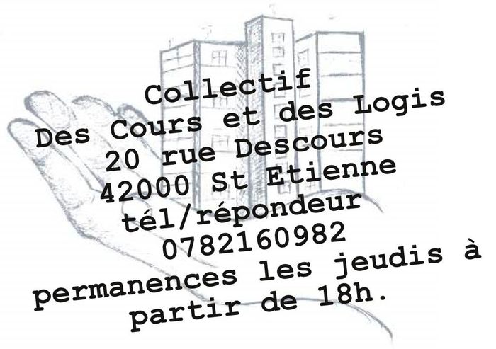 (appel à la solidarité) Venez découvrir le collectif DESCOURS, en soutien aux personnes en situation administrative irrégulière à Sainté