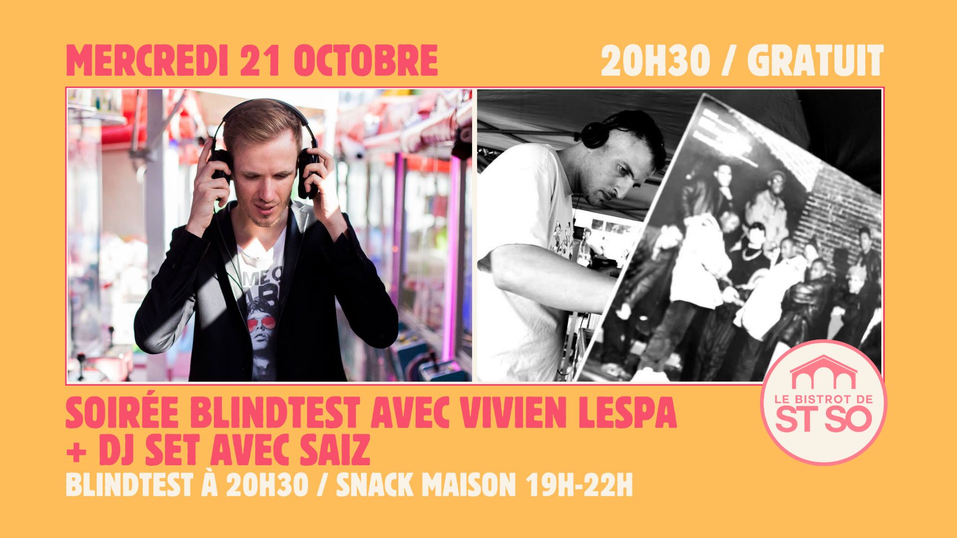 Soirée Blindtest + DJ Set