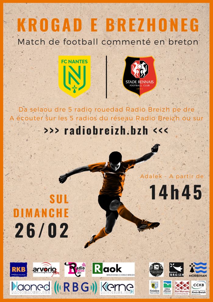 Derby Nantes/Rennes commenté en breton