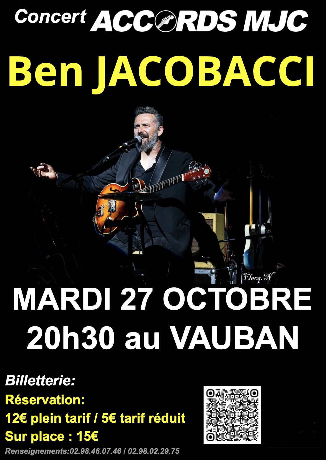 Ben JACOBACCI en concert