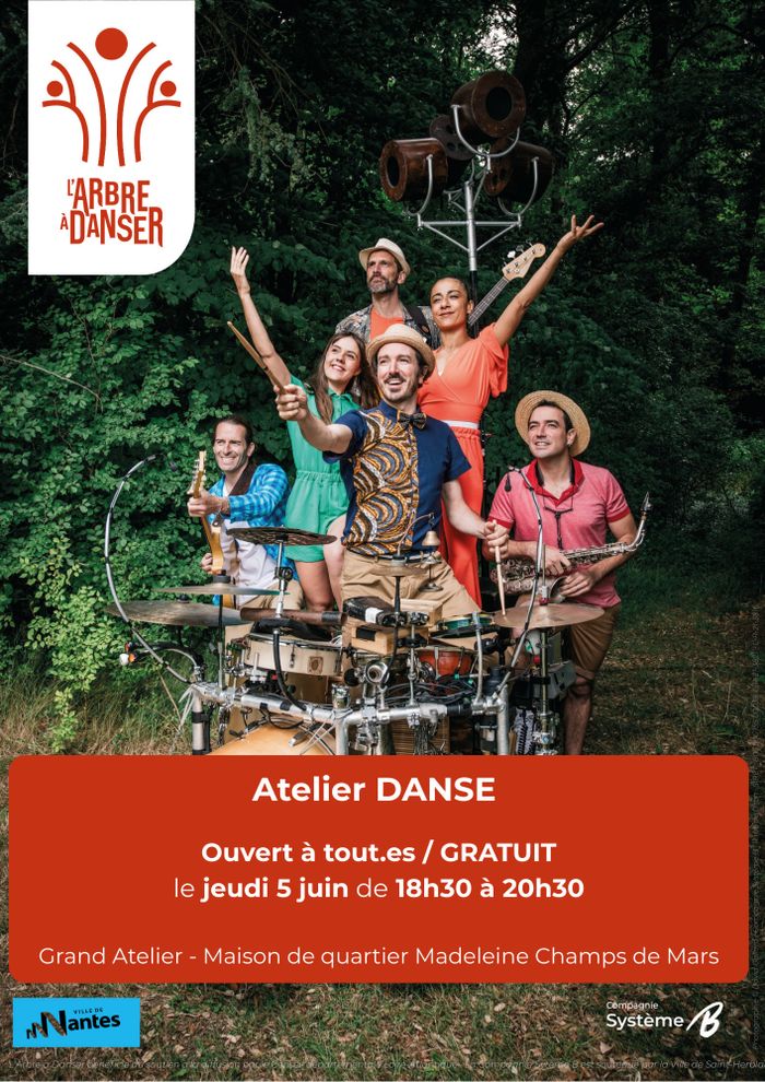 Atelier d'inititaion Danse avec la Cie Système B