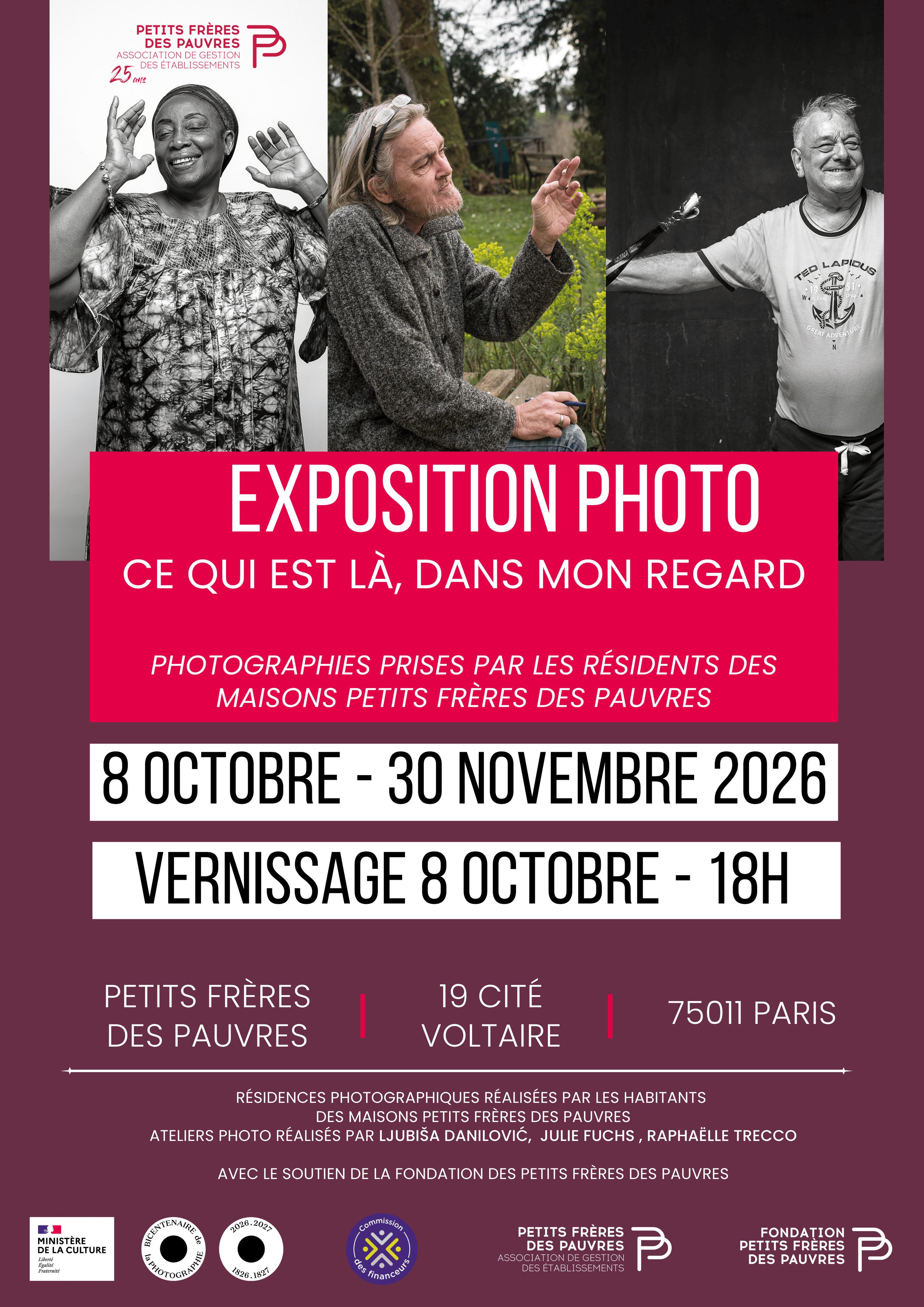 Exposition photo "Ce qui est là, dans mon regard"